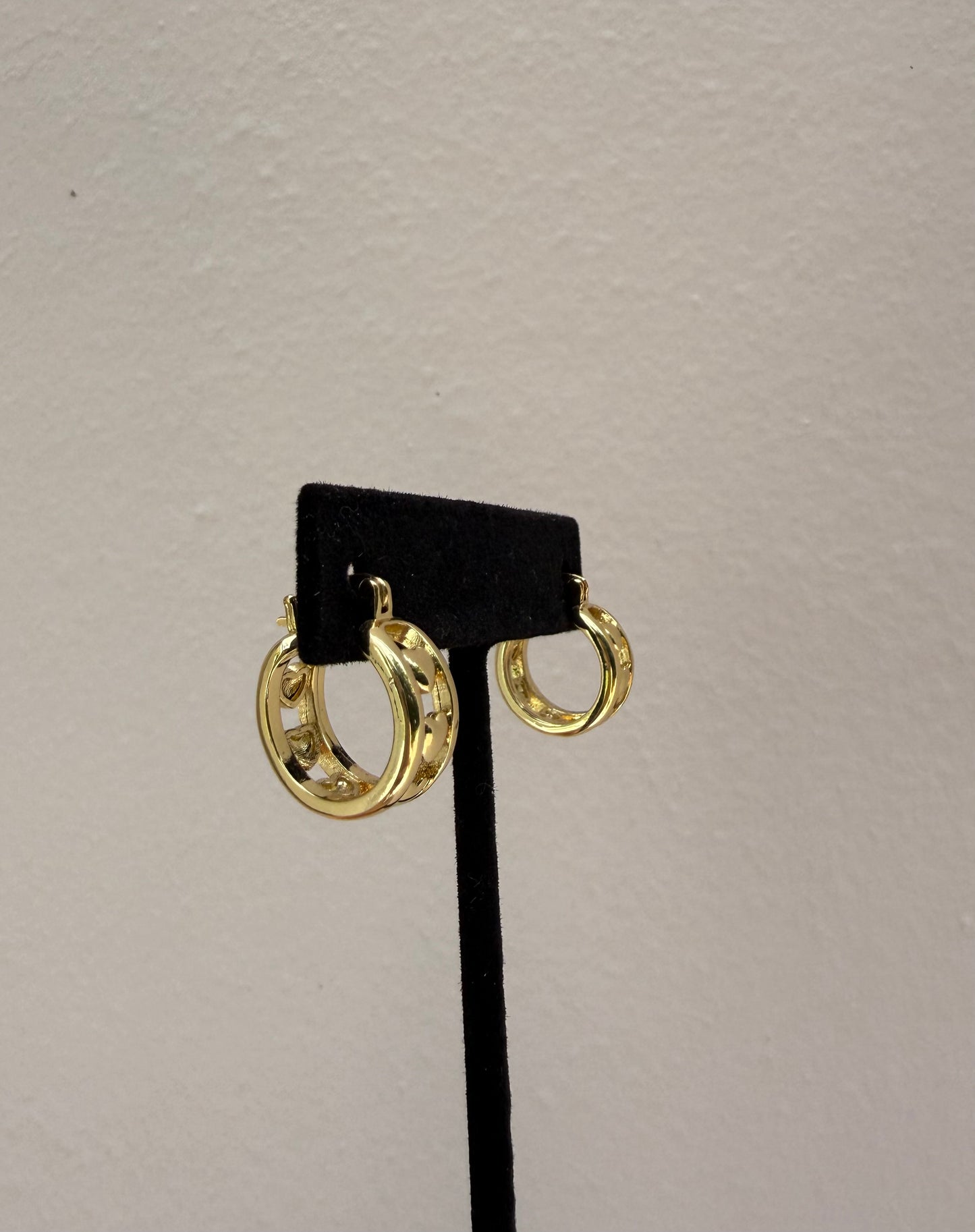Golden Amora Hoops