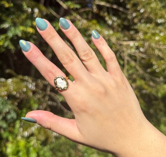 Antique Aura Ring