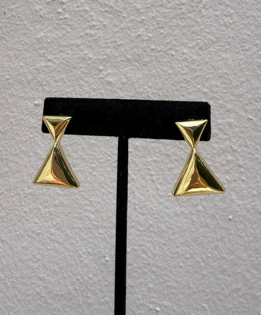 Golden Apex Earrings