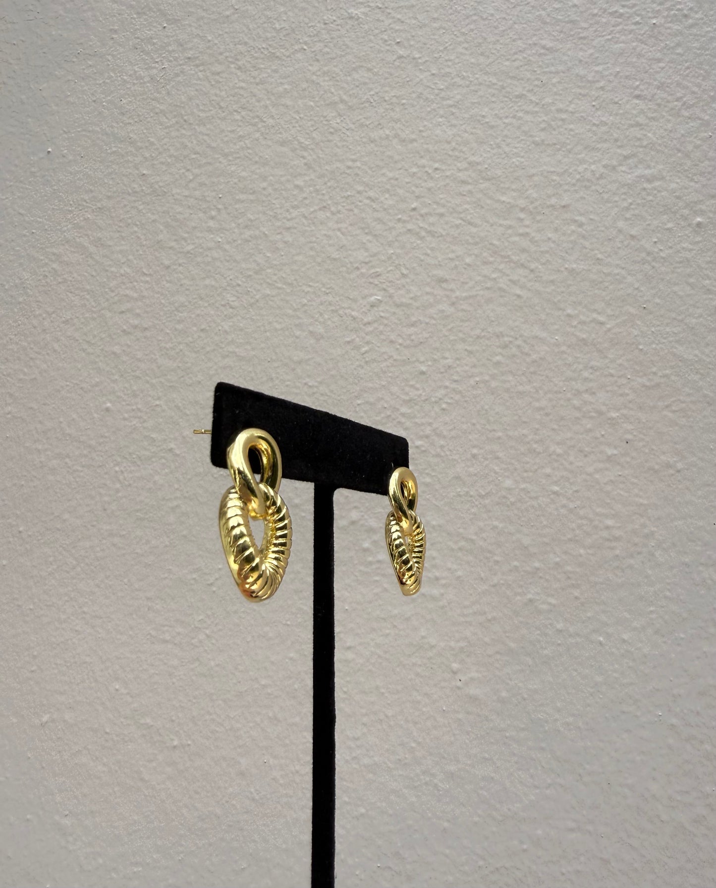 Golden Loop Earrings