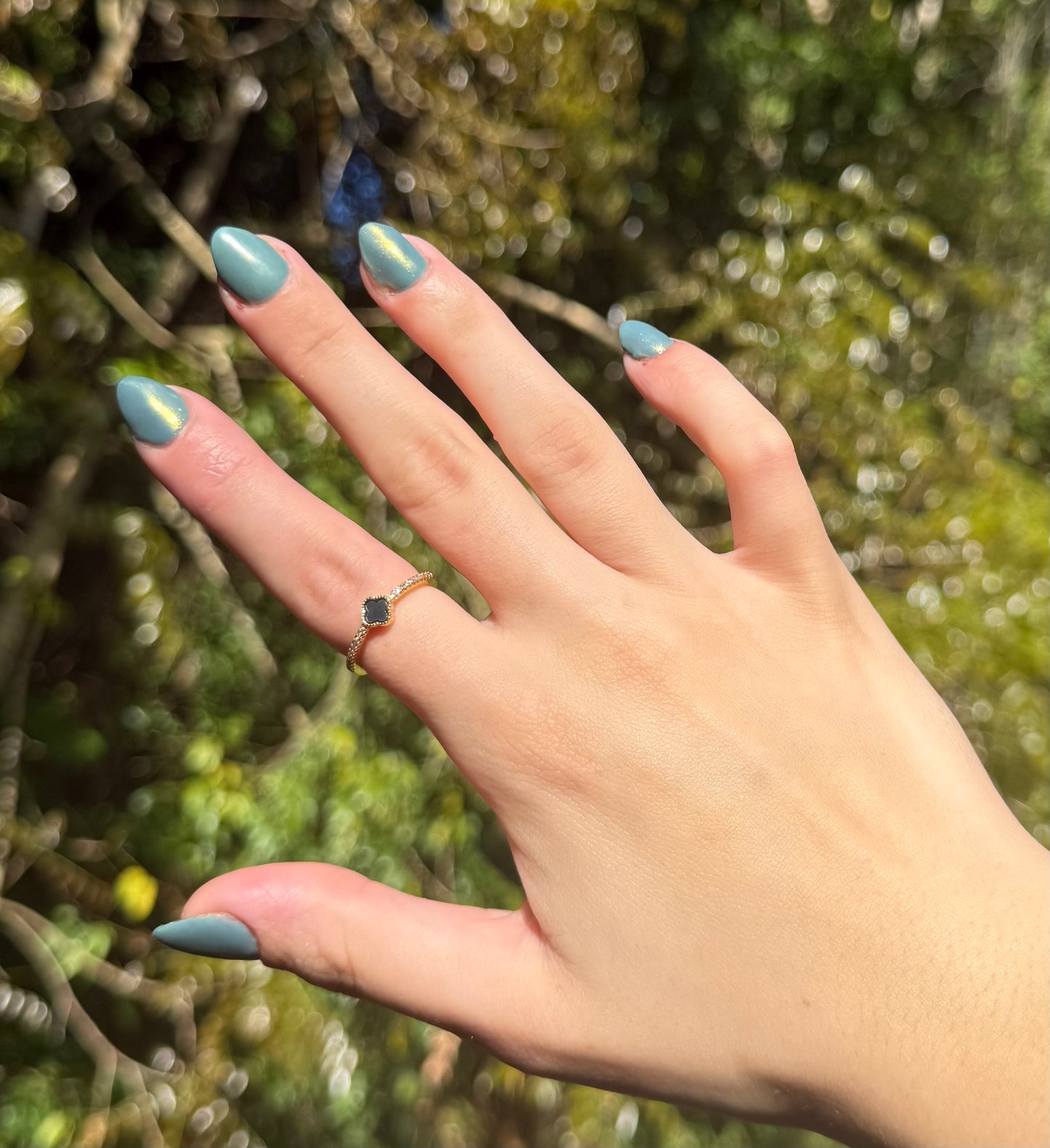 Golden Bloom Ring