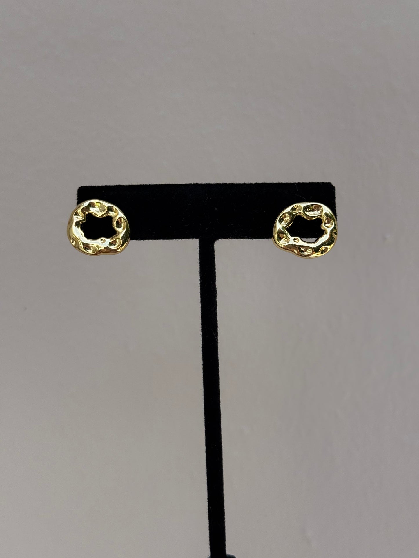 Golden Aura Studs