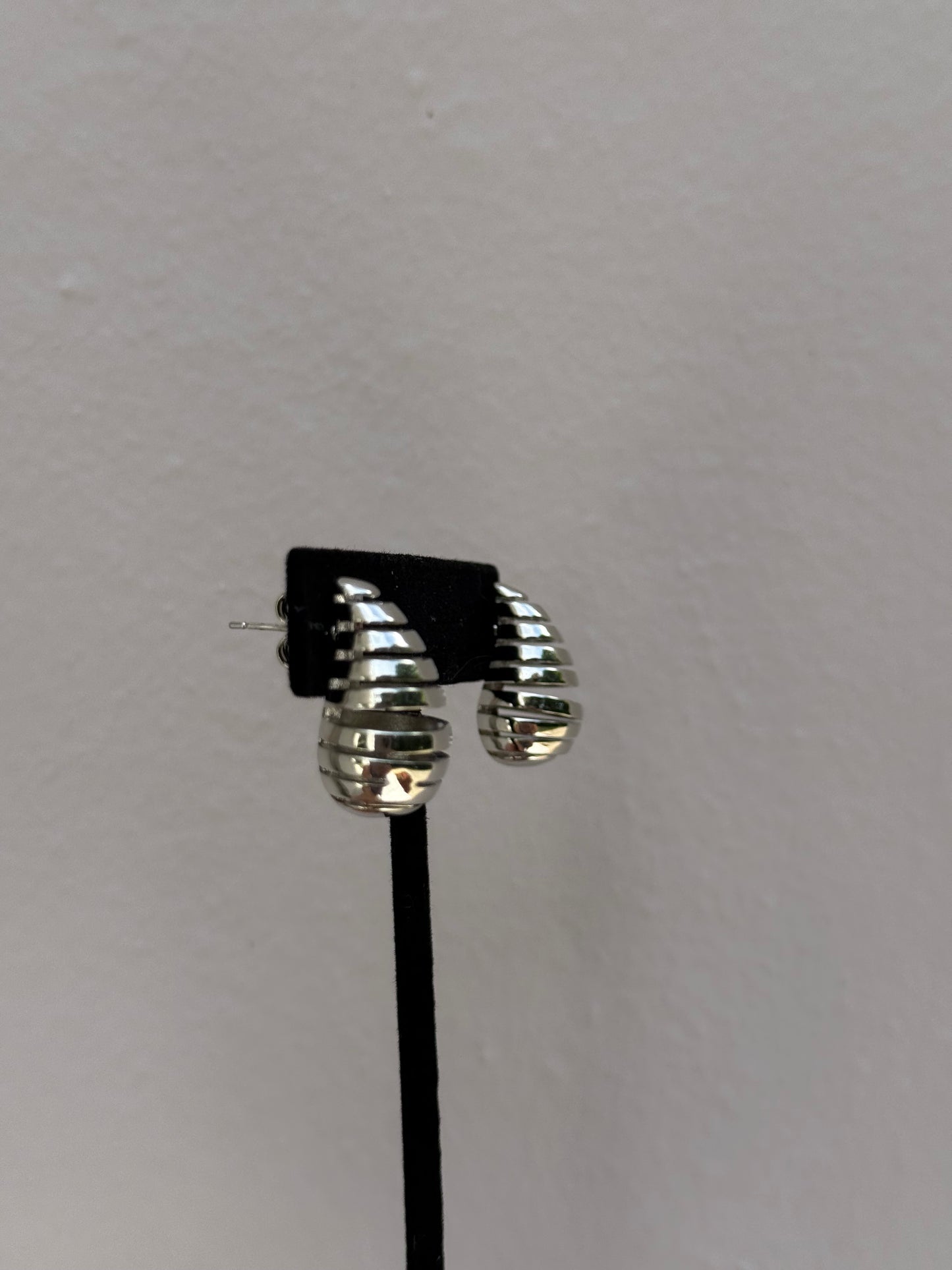 Silver Orbit Earrings