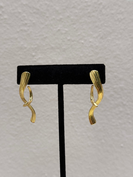 Golden Flow Earrings