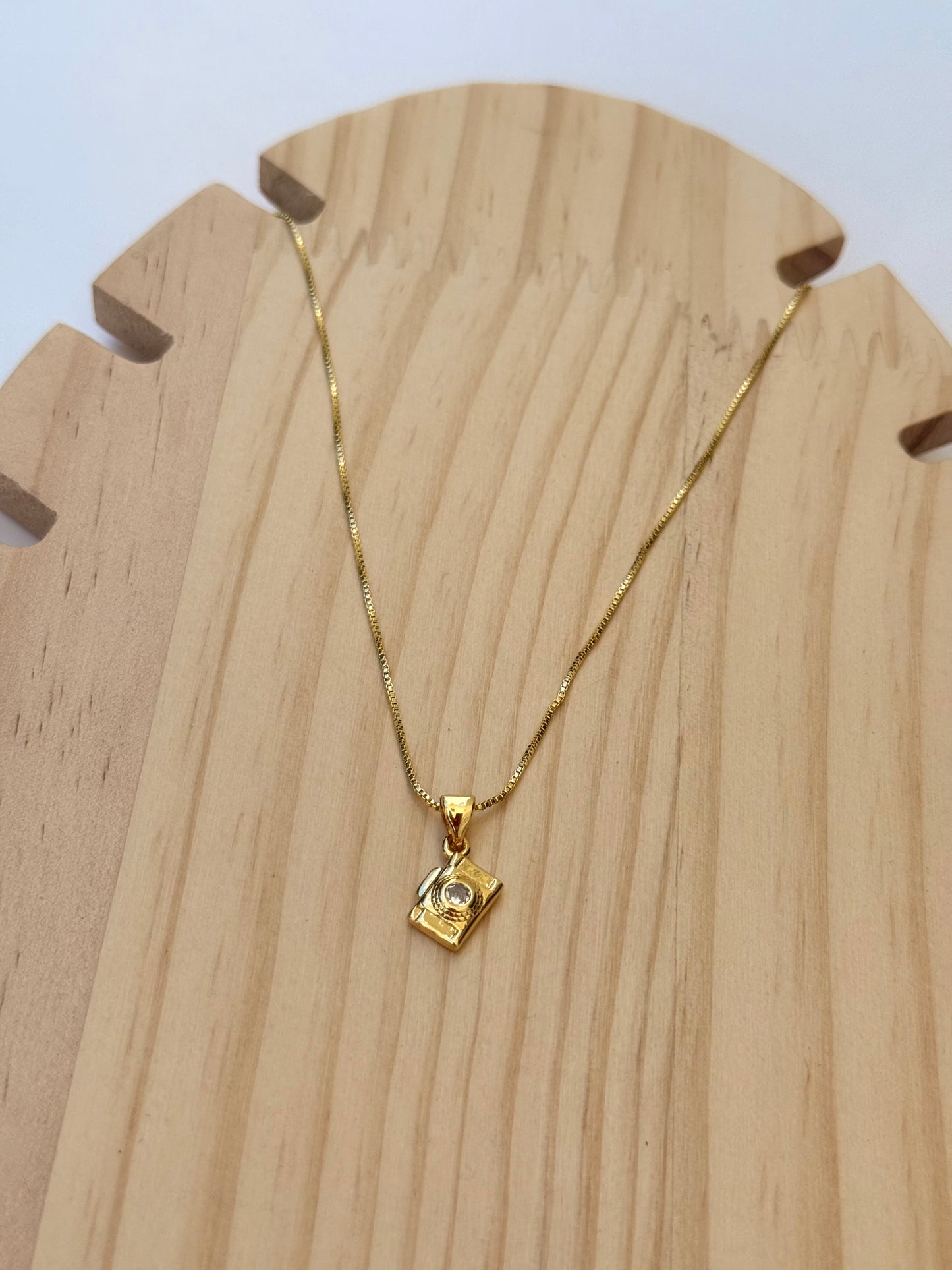 Camera Charm Necklace