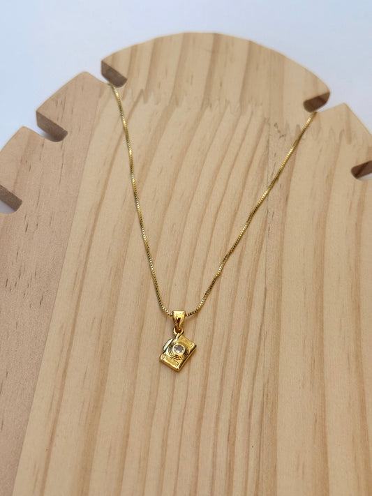 Camera Charm Necklace