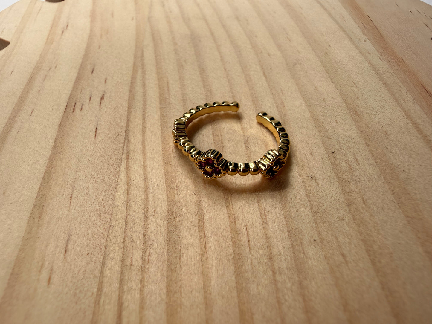 Golden Bloom Ring
